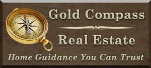Gold Compass Real Estate Logo