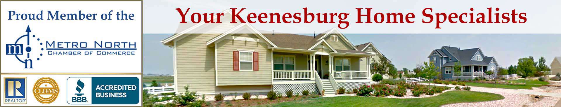 Keenesburg CO Accreditations Banner