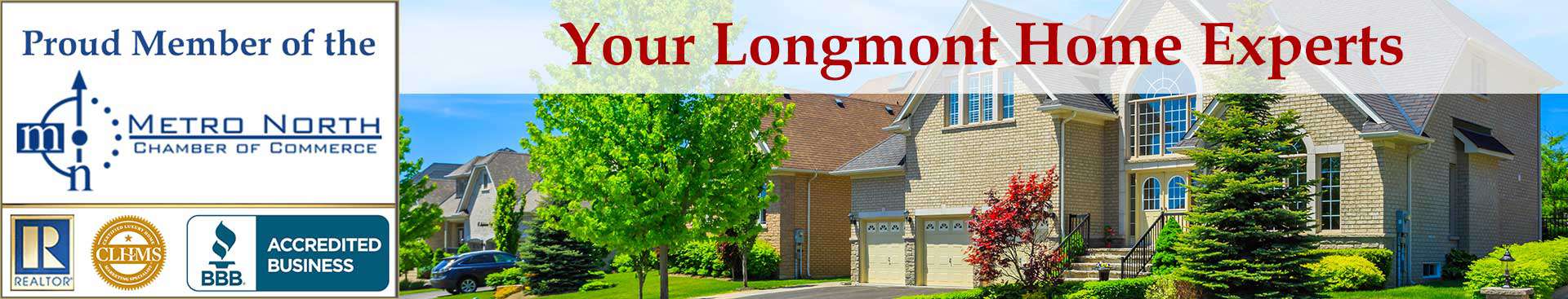 Longmont CO Accreditations Banner